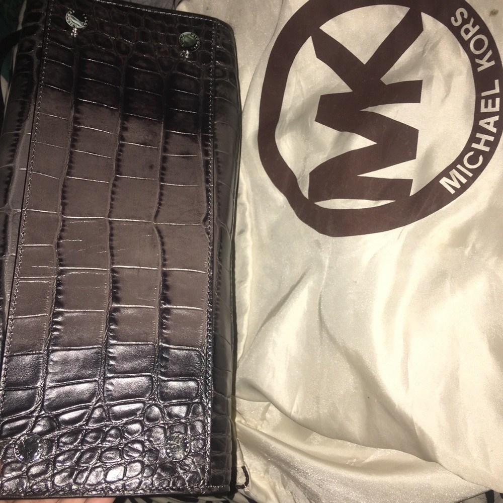SOLD!! : Michael Kors Crocodile Bag - Picture 2 of 3